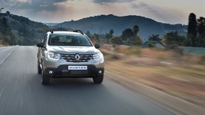 Renault Duster on the road